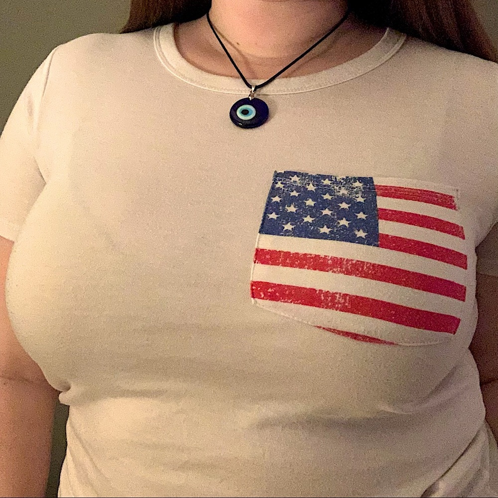 USA Flag T Shirt